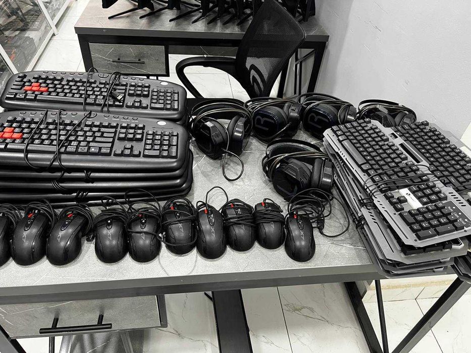 Клавиатура Мышка X7 и Наушники Morandi 10 Штук