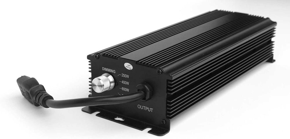 SunStream 600w HPS MH система за растения, капак с въздушно охлаждане
