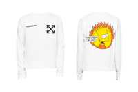 hanorac Off White Teenager The Simpsons’ x Off white