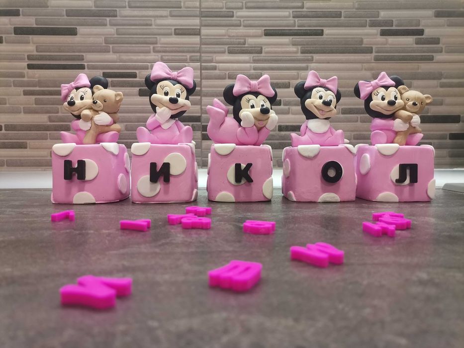 Гипсови фигурки Мини Маус