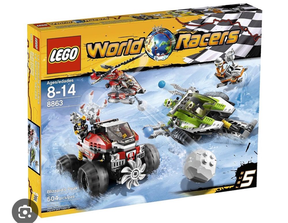Lego World Racers Blizzard's Peak: 8863