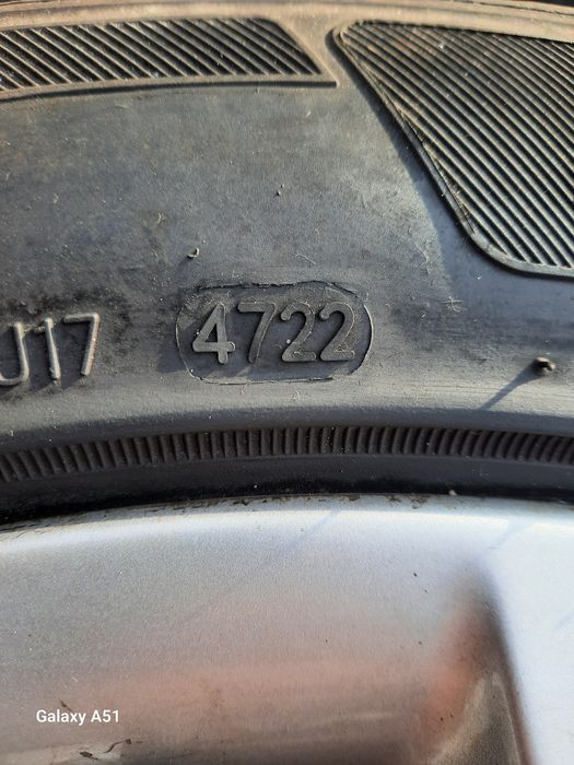 Ляти джанти с гуми за БМВ, 5×120,17цола