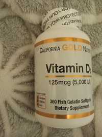 Витамин Д3 ,органика,5000IU,360капсул