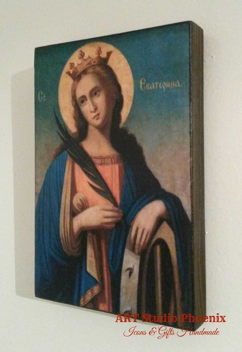 Икона на Света Екатерина icona Sveta Ekaterina