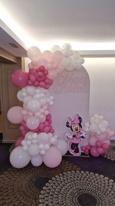 Arcada baloane 700 lei, decor baloane, photo corner