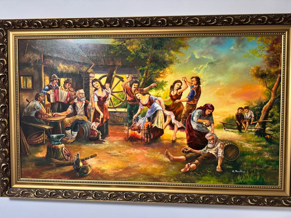 Tablou pictat în ulei