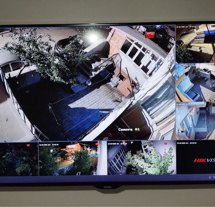 установка камеры