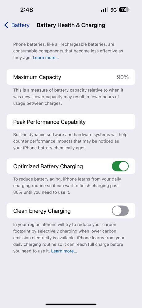 Iphone 14 Pro Max 128 Purple 90%