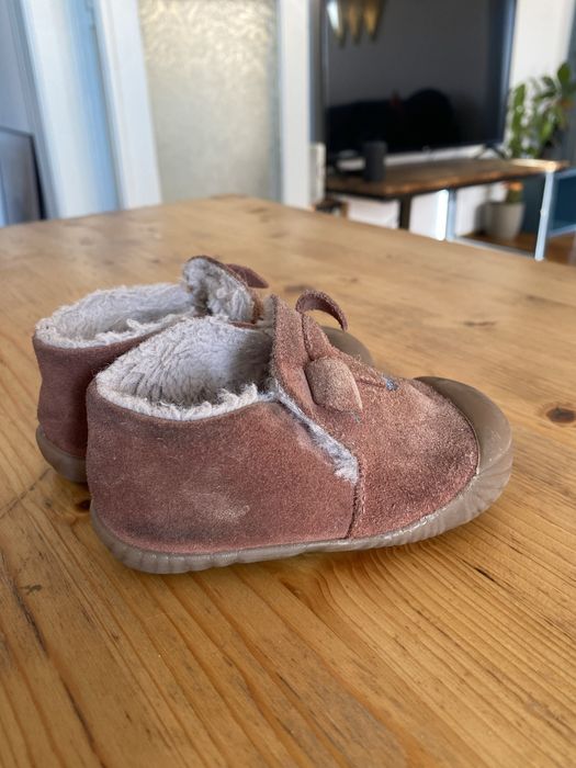 Ghete Zara piele, marimea 19