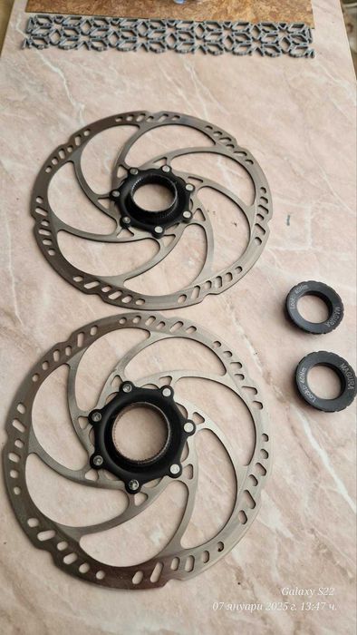 Magura MT Trail Sport HC 1-Finger Disc Brake Set + Storm HC 203/180mm