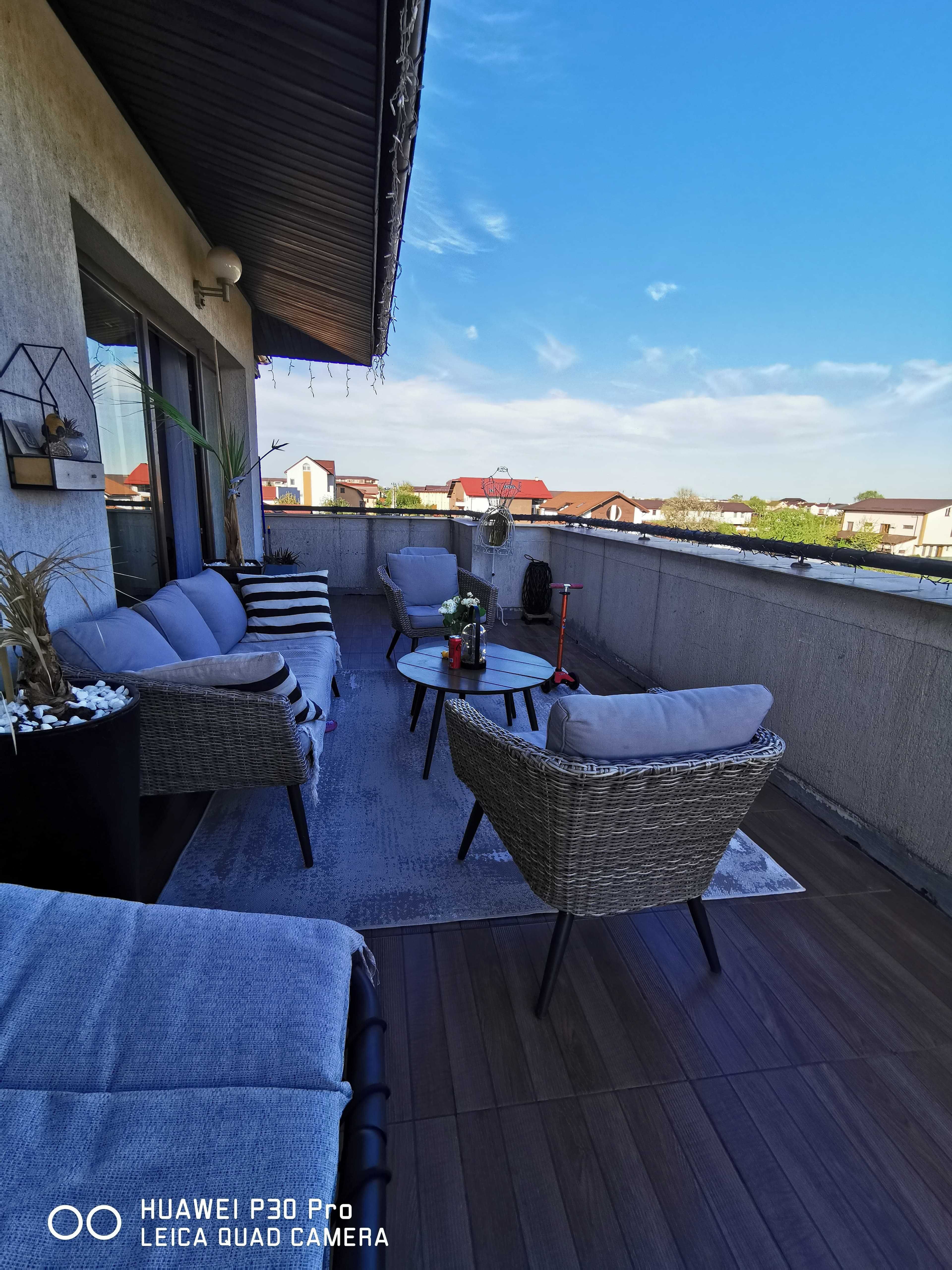 Apartament  penthouse cu terasa 31 mp si view superb Buc. - Bragadiru