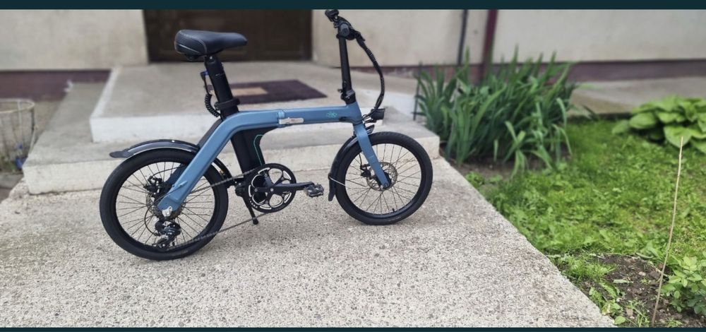 Bicicletă pliabilă electrică FIIDO D11 - ca noua, impecabilă.