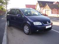 VW Touran 2.0 TDI, Climatronic, Navi, 7 Locuri, Import Germania