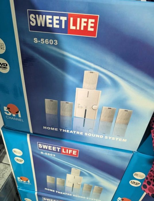 Sistem audio 5.1, Home theatre,nou,sigilat,sunet bun, cu proba