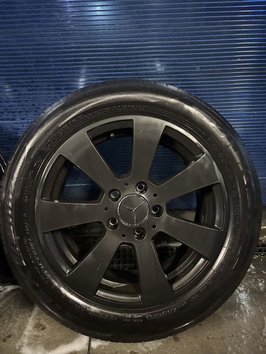 Jante Mercedes R16 cu anvelope de vară 205/55 | 5X112