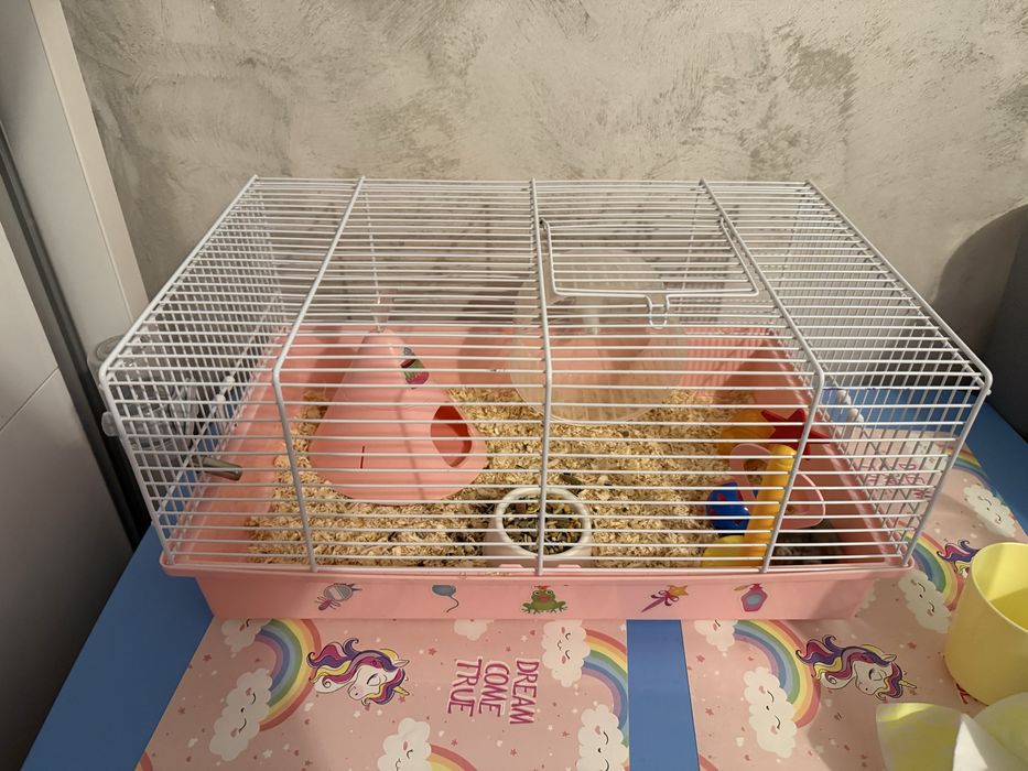 Vand hamster si cușca
