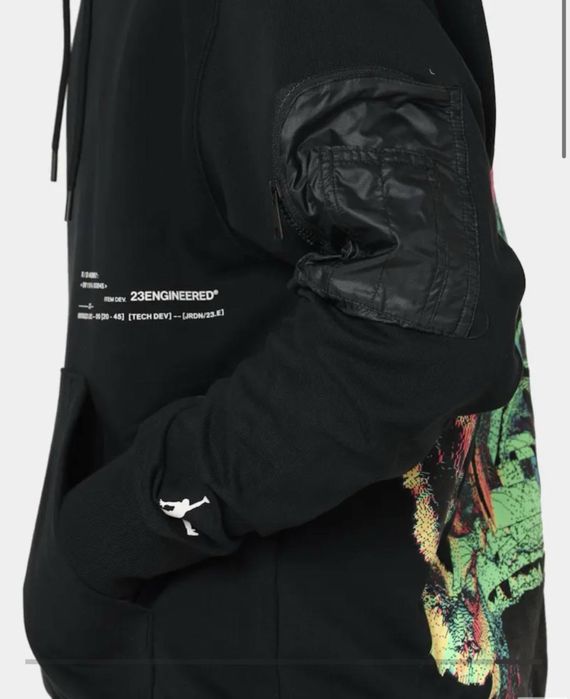 Nike Air Jordan 23 engineered мужская толстовка худи лимитированная