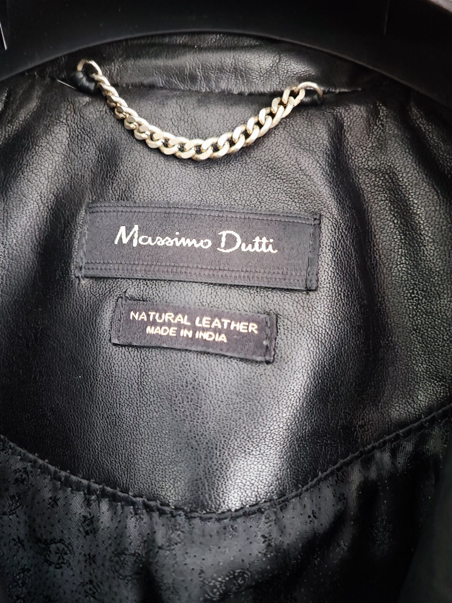 Jacheta Massimo Dutti din piele 100% originala , cumparata din Mexic !