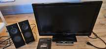 Medion 3 в 1 : LCD ТV, монитор и DVD с 2 тонколони Logitech