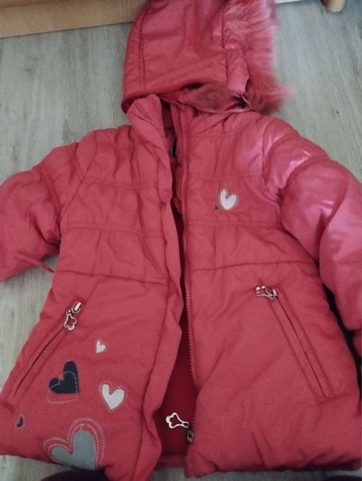 Тёплая детская куртка