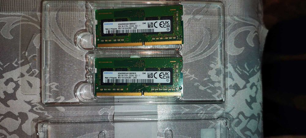Vând RAM Samsung 2x8GB DDR4 3200MHz SO-DIMM – Ca noi!
