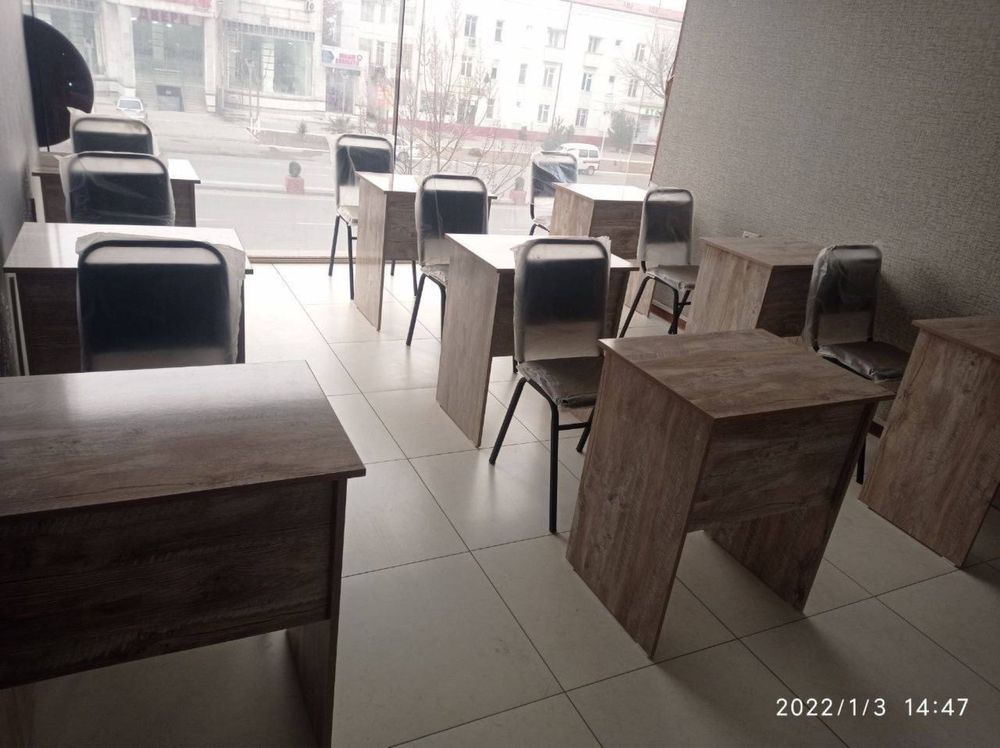 Стулсиз Парта стол 1 кишилик арзон нархга ишлаб чикарамиз