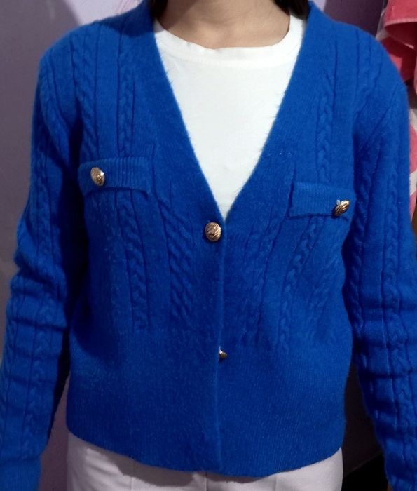 Кардиган - электрик свет