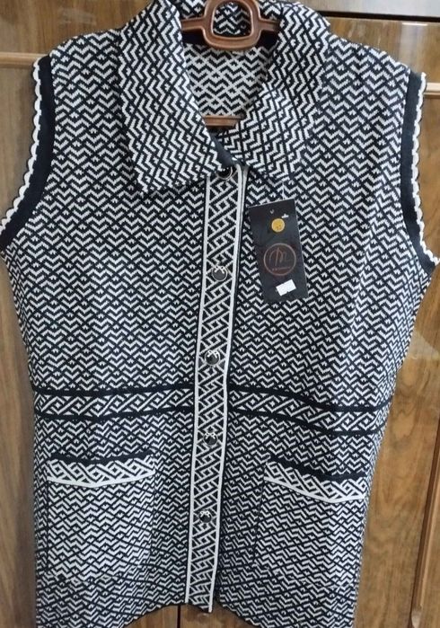 Безрукавка женская ангора