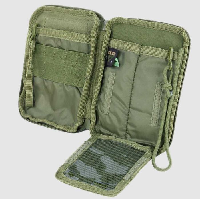 Buzunar tactic EDC - Condor Pocket Pouch US Flag Patch Olive nou