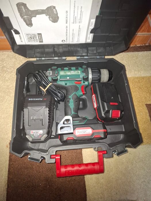 Vând bormasina PARKSIDE noua