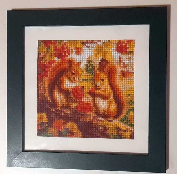 Goblen cu diamante – Veverițe