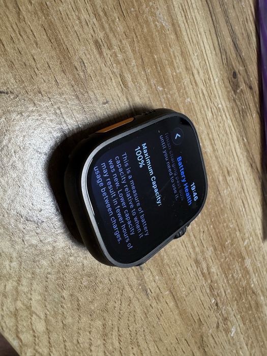 КАТО НОВ 49mm Apple watch Ultra 2 Гаранция EMAG 2026г. Black