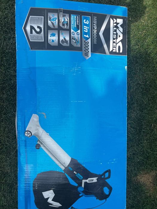 Електрически листосъбирач и духалка Mac allister