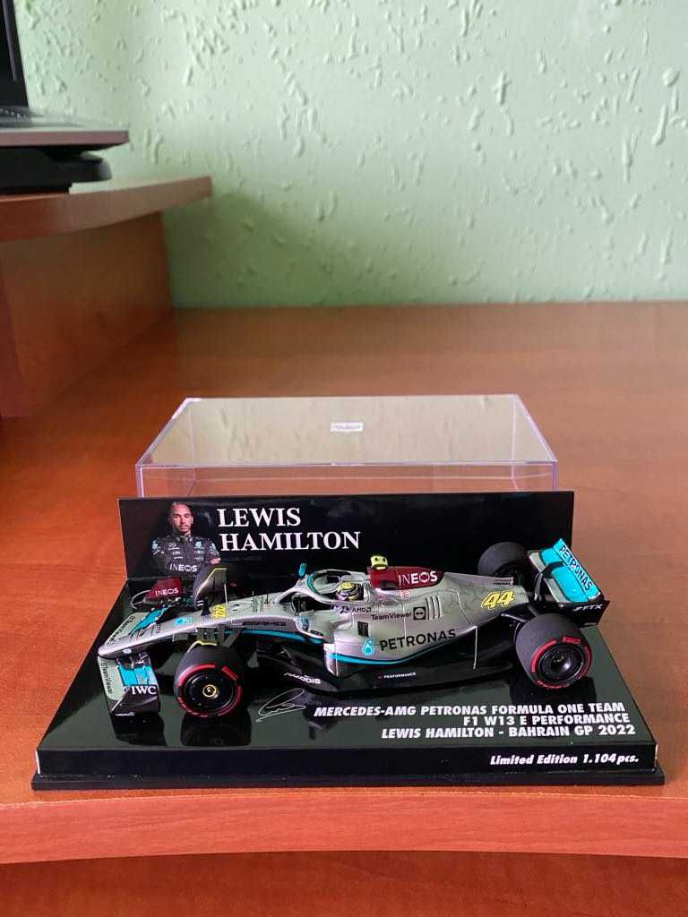 колекция на  Lewis Hamilton Формула 1  Minichamps - мащаб - 1.43