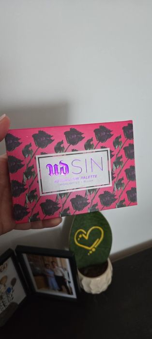 Urban Decay SIN afterglow pallet палитра за лице с ружове бронзанти х