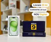 Iphone 15 128gb / Nou / Garantie 24 Luni / Seria9