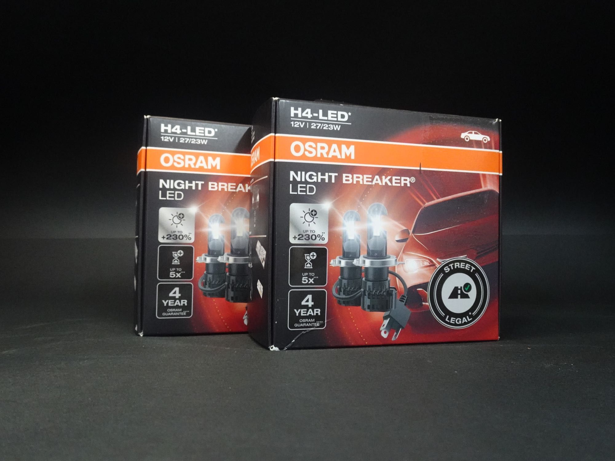 Set 2 becuri auto, Osram, 6000K hard