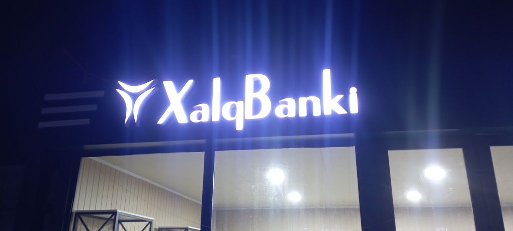 Banner bukva reklama Led tablo