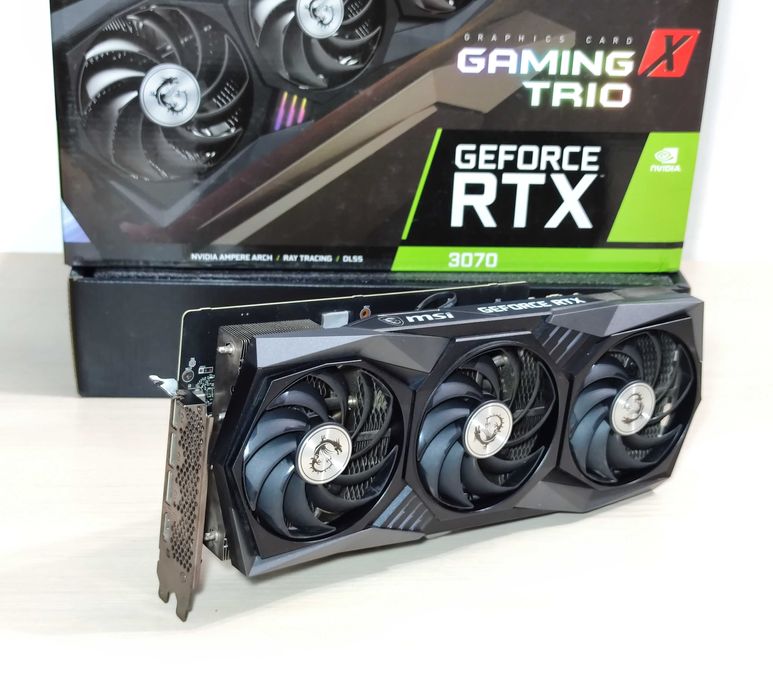 Placa RTX 3070 Msi GamingX Trio