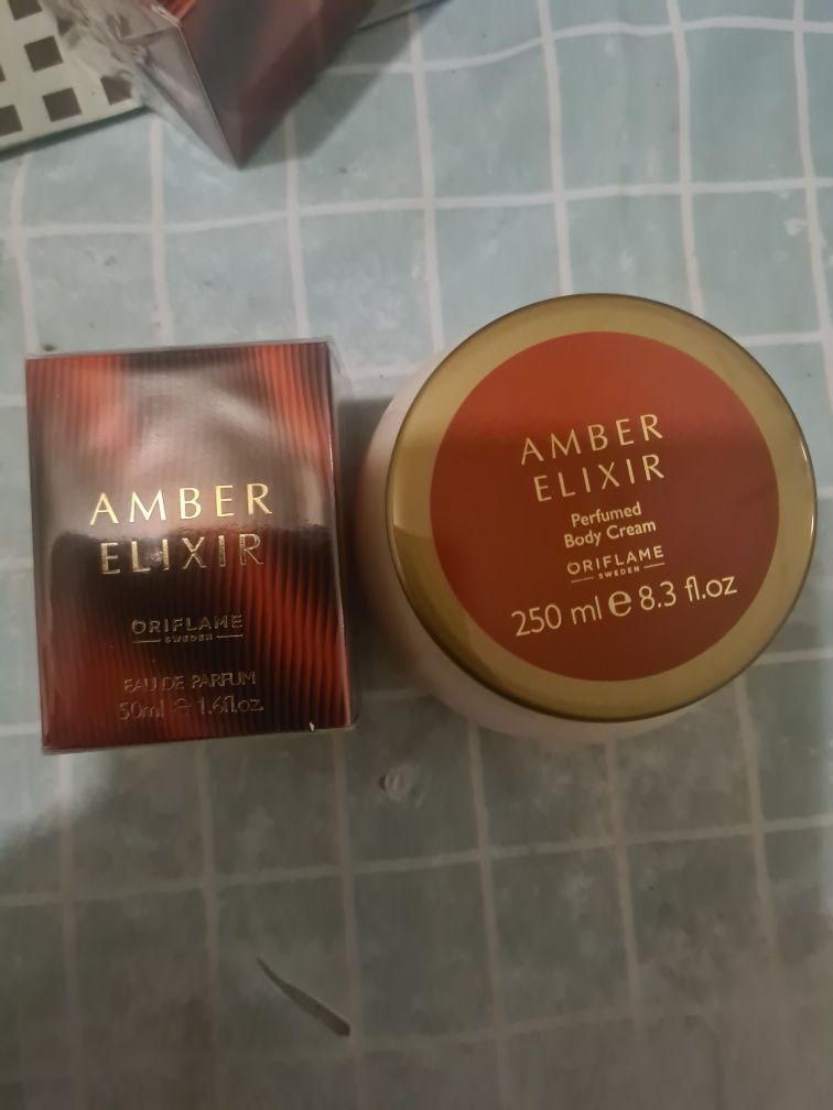 Transport gratuit &Amber Elixir Oriflame