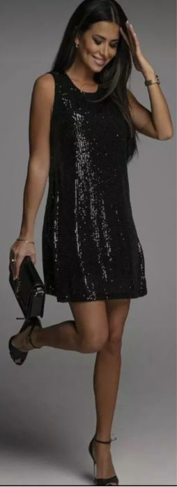 Платье вечернее с блестками