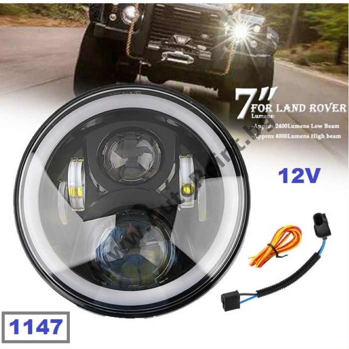 Led Фар джип, мотор 40w 1бр