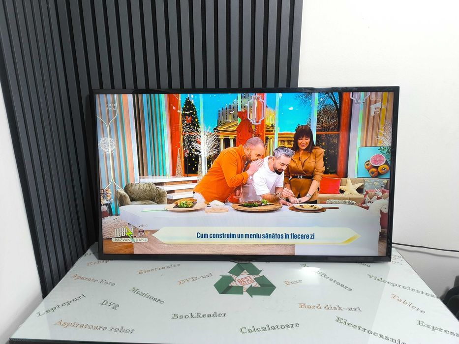 Televizor Smart LED Samsung UE46F5570SS, 46 inch - Funcțional, Testat