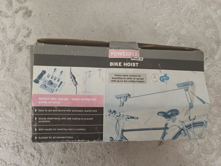 Bike Hoist Powerfix – sistem ridicare bicicletă la tavan