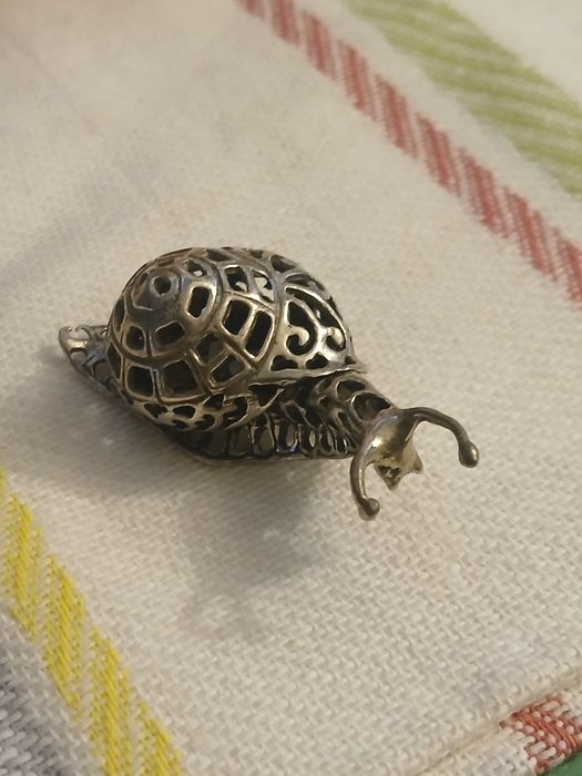 Miniatura argint masiv 800