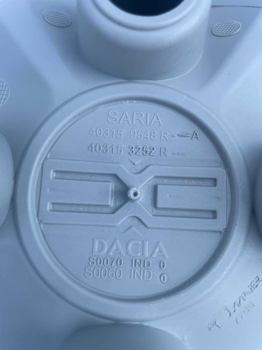 Capace noi pt jante structurate R16 Dacia Logan Sandero Jogger 2023+