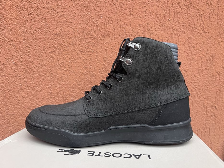 Ghete Lacoste impermeabile originale noi piele bocanci