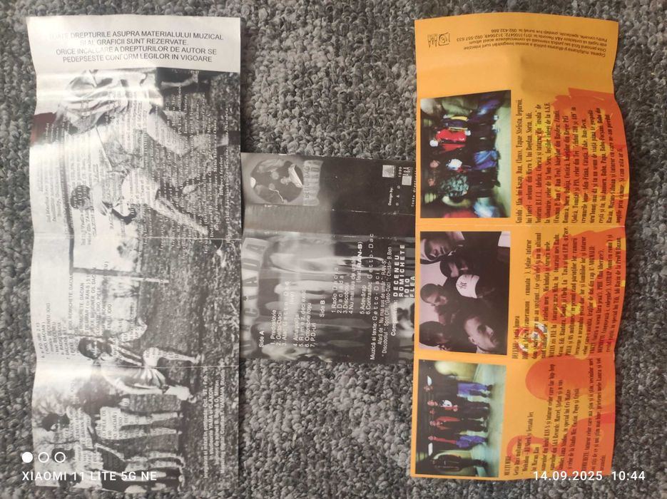 Colecție completă a trupei Ghetto-Daci, de vânzare