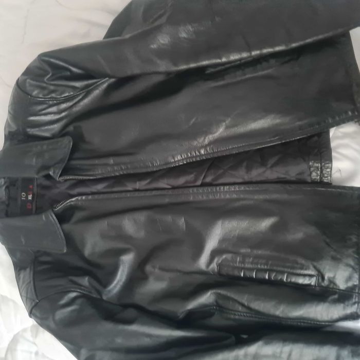 Мъжко кожено яке, естествена кожа