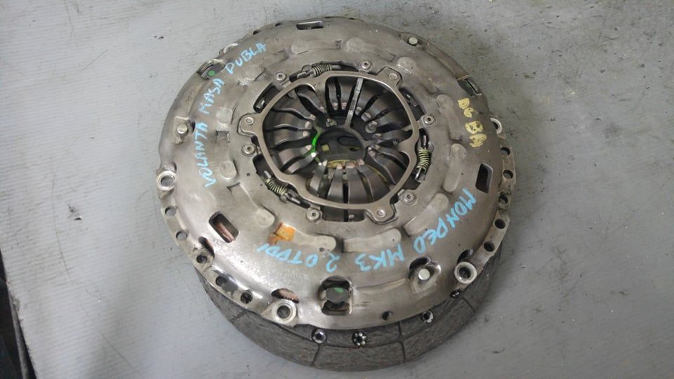 disc si placa 2.0 tddi d6ba ford mondeo mk3 2000-2007 pentru volanta cu masa dubla disc 8,8 mm